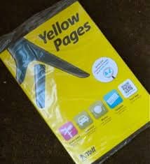 Waste Yellow Pages Telephone directories